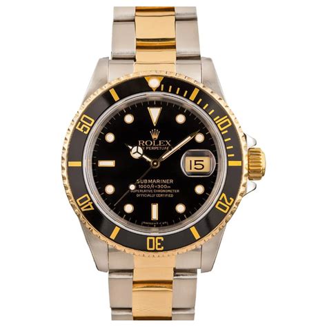 rolex submariner black dial 16613|rolex submariner model 16613 price.